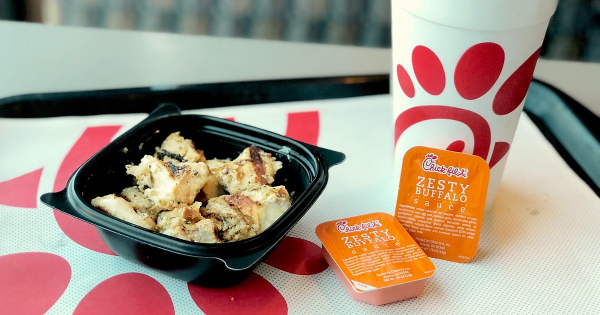 calories in chick fil a grilled nuggets 8 count