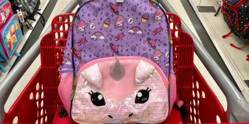 Backpacks Possibly Up to 70% Off at Target (Minecraft, Unicorn, Moana & More)