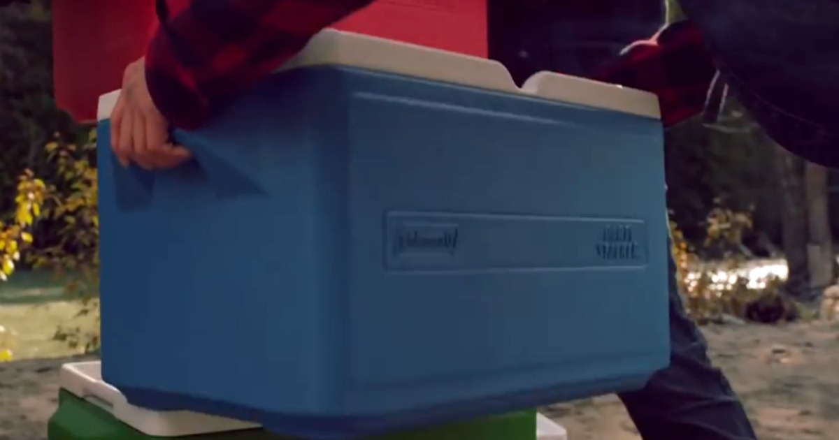 Coleman 48Can Party Stacker Cooler Just 18 at