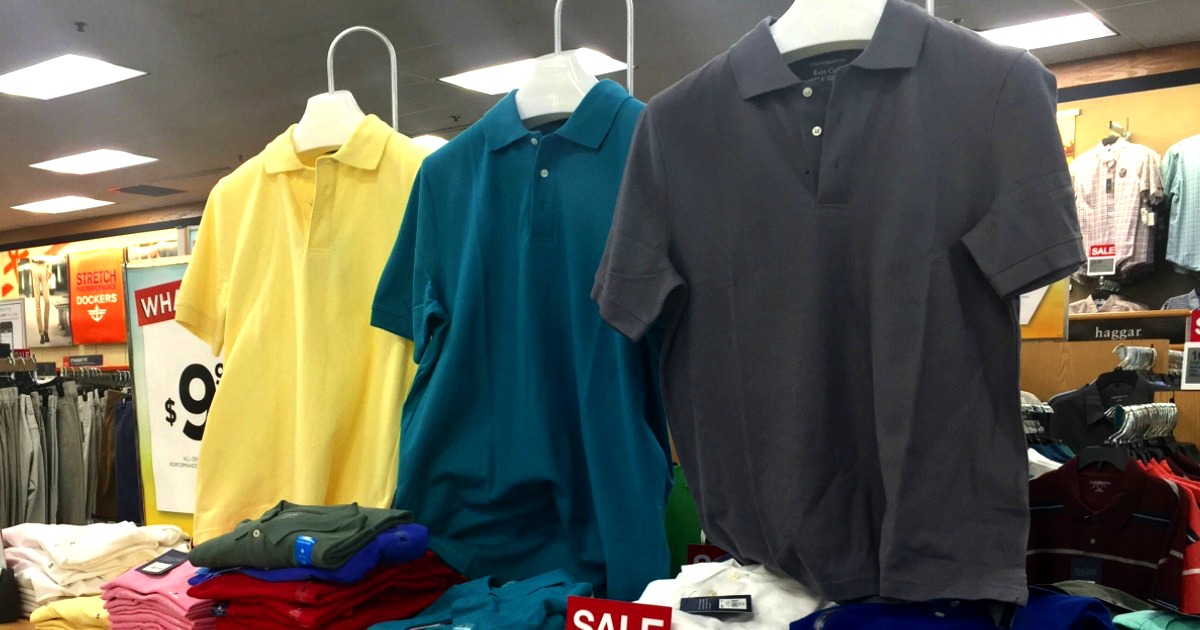 kohls mens polos