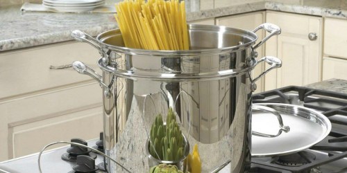 Cuisinart 4-Piece Stainless Steel Pasta/Steamer Set Only $37.97 Shipped (Regularly $62)