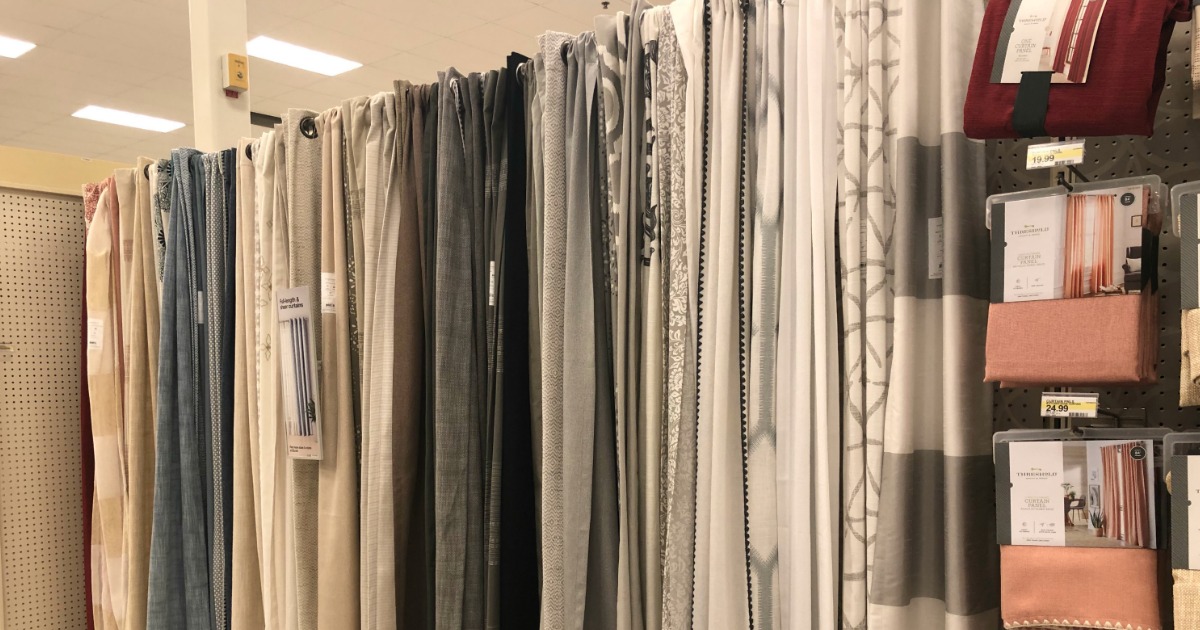 Blackout Room Darkening Curtain Panels as Low as 7 on Bed Bath