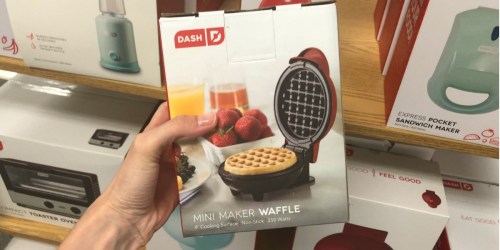 Dash Mini Waffle Maker Only $7.99 at Amazon (Regularly $15)