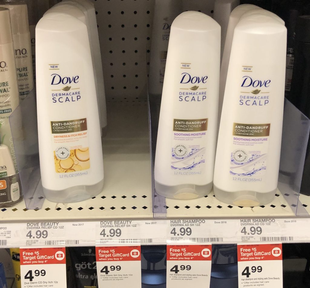 Dove Dermacare haircare at Target