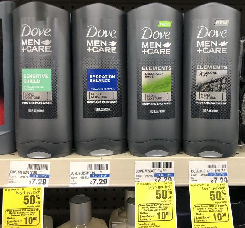 Over 45 Off Select Dove Men+Care Products at CVS (No Coupons Needed)
