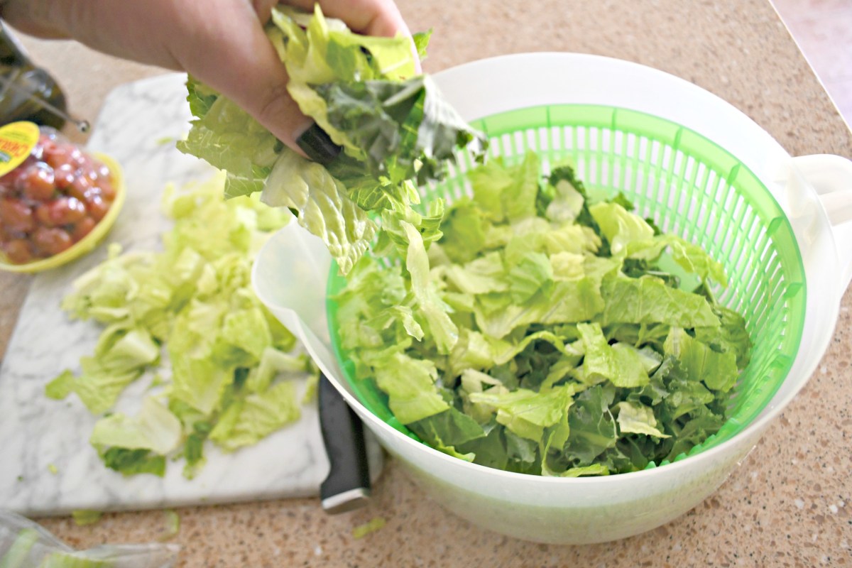 Weekly Sunday Salad Prep and my favorite dressing recipe – salad spinner