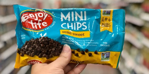 Over 50% Off Enjoy Life Chocolate Chips After Cash Back at Target