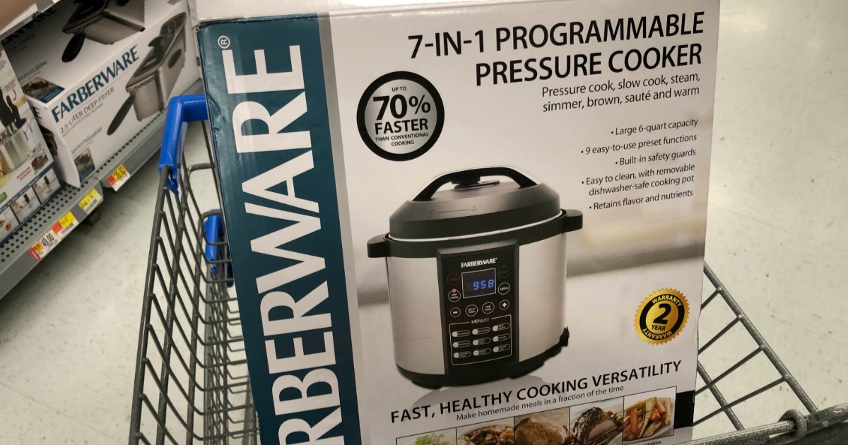 Farberware 6 Quart Digital Pressure Cooker Possibly Only 30