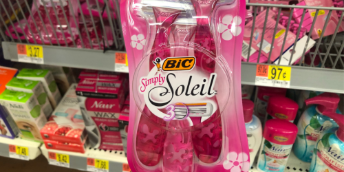Better Than FREE BIC Soleil Razors 3-Count After Cash Back at Walmart (Just Use Your Phone)