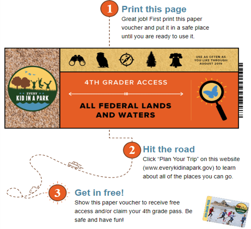 FREE National Parks 1Year Pass for Families with 4th Graders Hip2Save