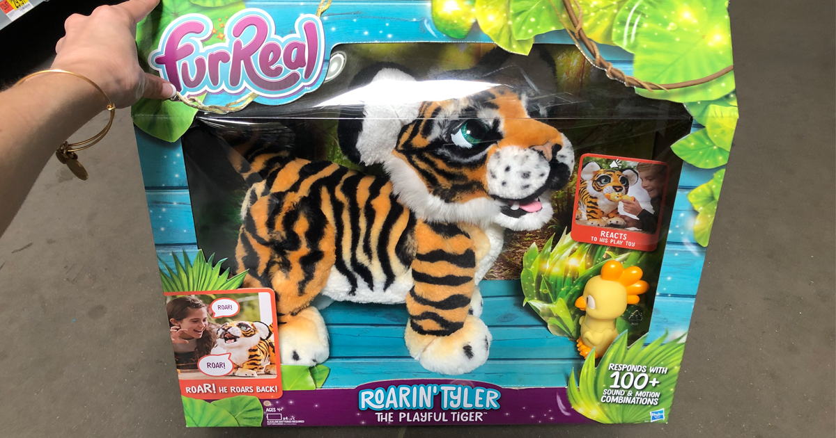 the Playful Tiger. Free Shipping !! FurReal Roarin’ Tyler 