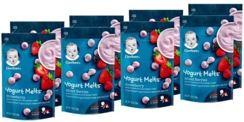 Amazon: Gerber Graduates Yogurt Melts 8-Count Only $16.49 Shipped