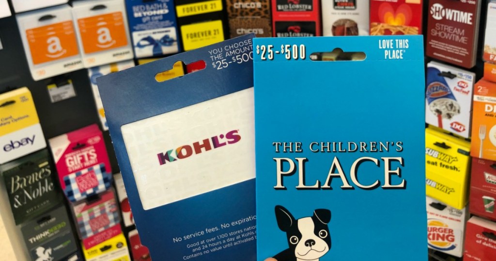 Free 10 Walgreens Gift Card W 50 Select Purchase Kohl S The Children Place More