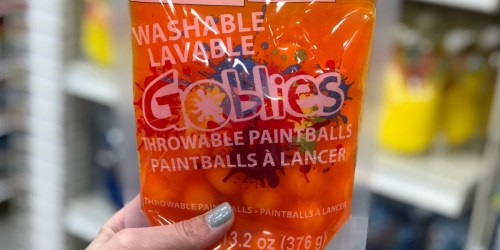 Goblies Throwable & Washable Paintball Packs Only $2.52 at Michaels.com