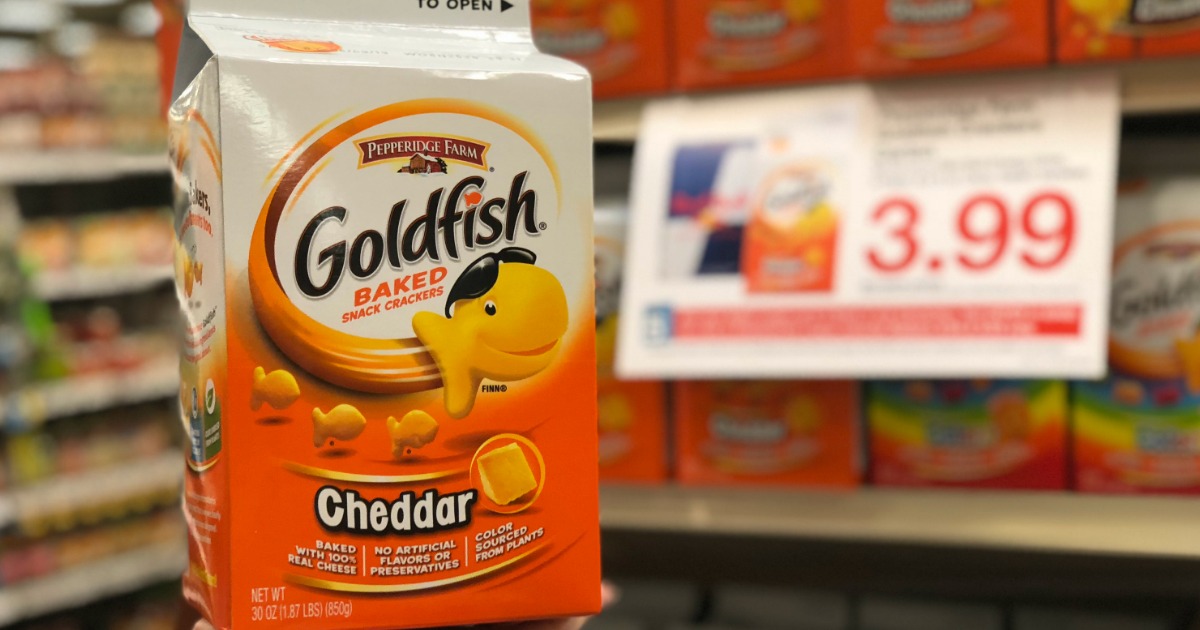 HUGE Pepperidge Farm Goldfish Cartons Only $3.99 at Kroger (9/28 & 9/29 ...