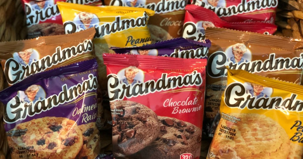 Variety pack of Grandma's cookie