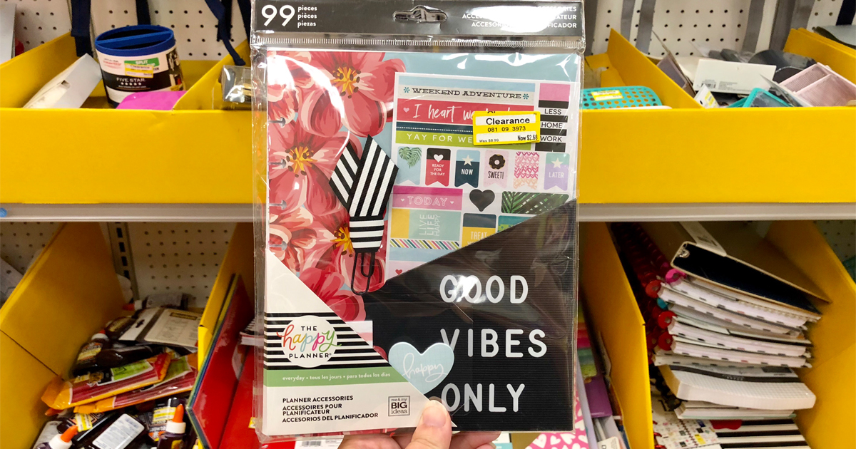 70 Off The Happy Planner Accessories, Planners & More at Target
