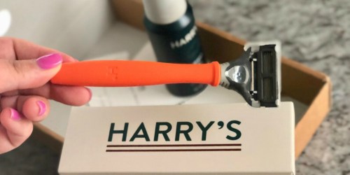 Harry’s Razor, Blades & Shave Gel Trial Set Just $3 Shipped