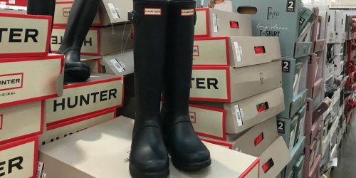 Up to 65% Off Hunter Boots + Free Shipping w/ Prime