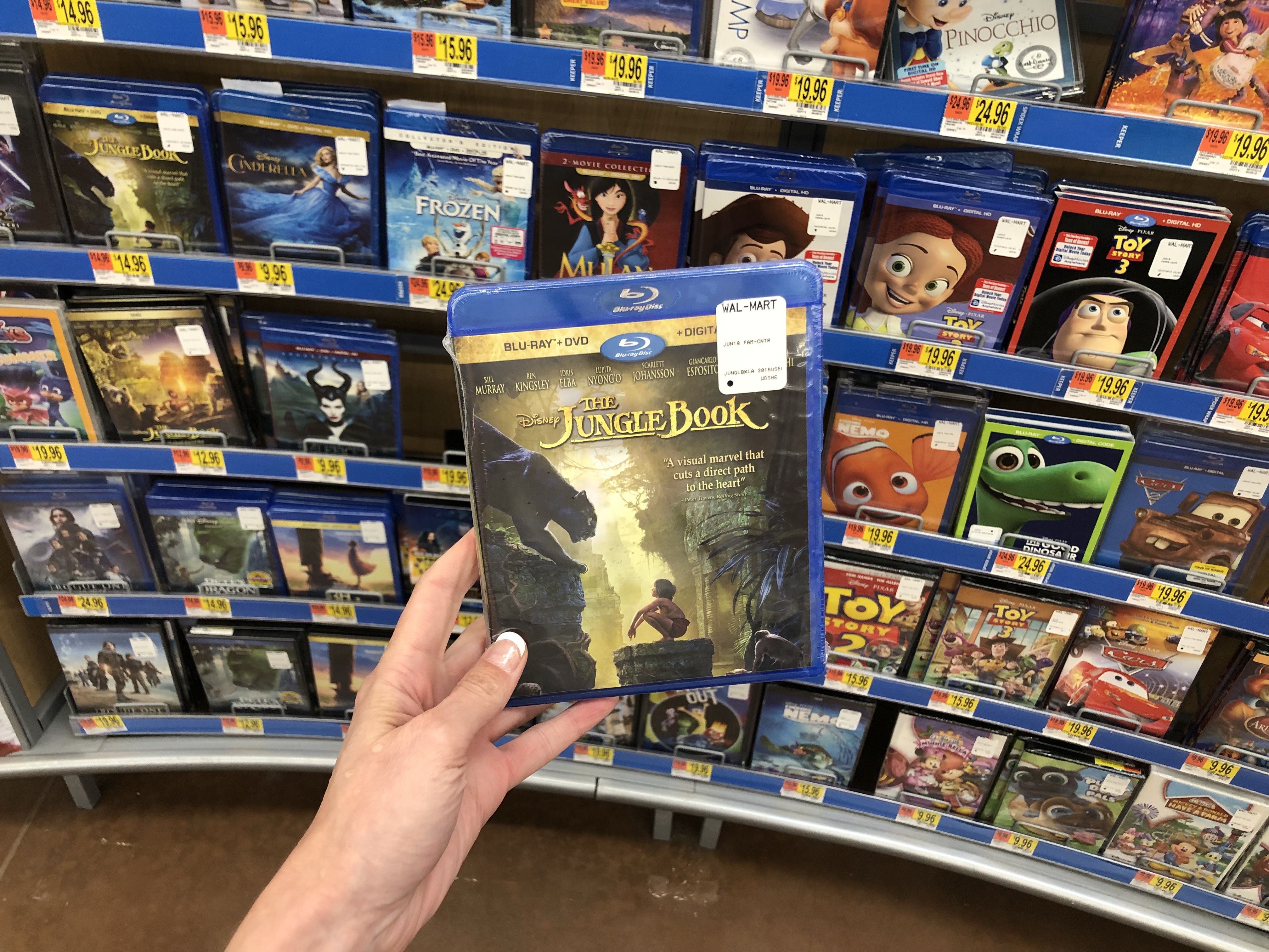 50% Off Disney Blu-Ray Combo Packs On Walmart.com (The Jungle Book & More)