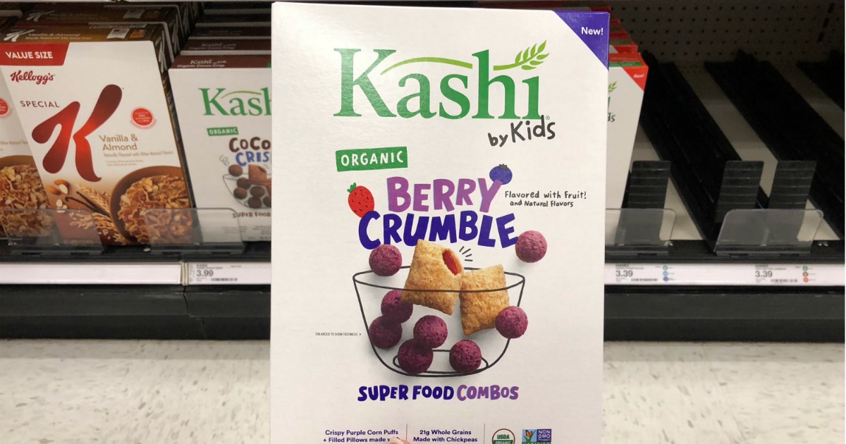 Kashi by Kids Cereal Only 1.79 After Cash Back at Target (Regularly 4)