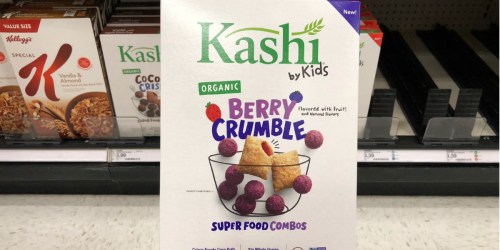 Kashi by Kids Cereal Only $1.79 After Cash Back at Target (Regularly $4)