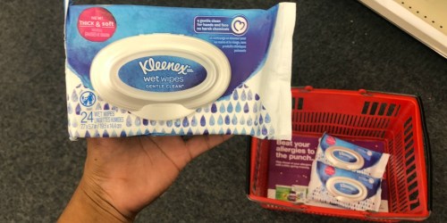 THREE Kleenex Wet Wipe Packs Only $2.50 at CVS (Just 83¢ Each)