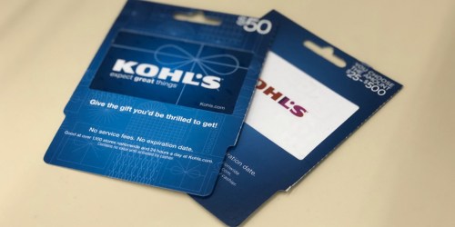 $50 Kohl’s Gift Card Just $45 After CVS Rewards