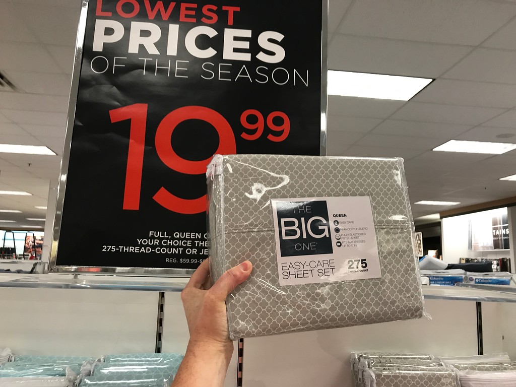 Kohl's The Big One Easy Care Sheet Sets as low as 15.29 (Regularly 40+)