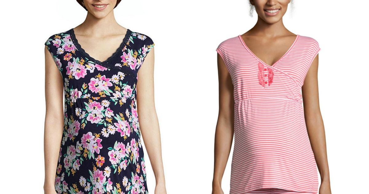 lamaze nursing pajamas