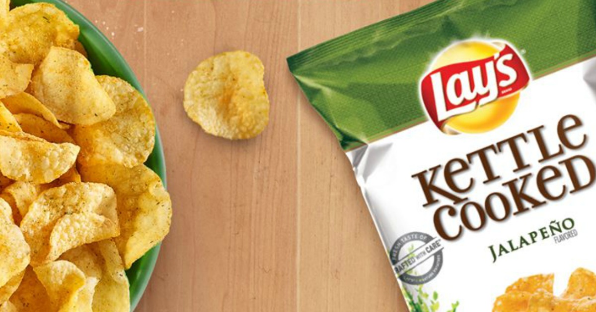 Amazon Lay's Kettle Cooked Potato Chips 40Count Variety Pack Only 11
