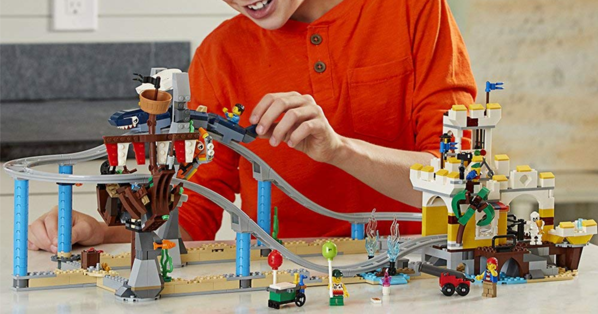 Lego pirate roller coaster walmart sale