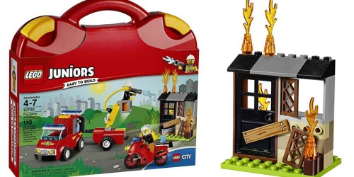 LEGO Juniors Fire Patrol Suitcase Only $13.49 (Regularly $20)