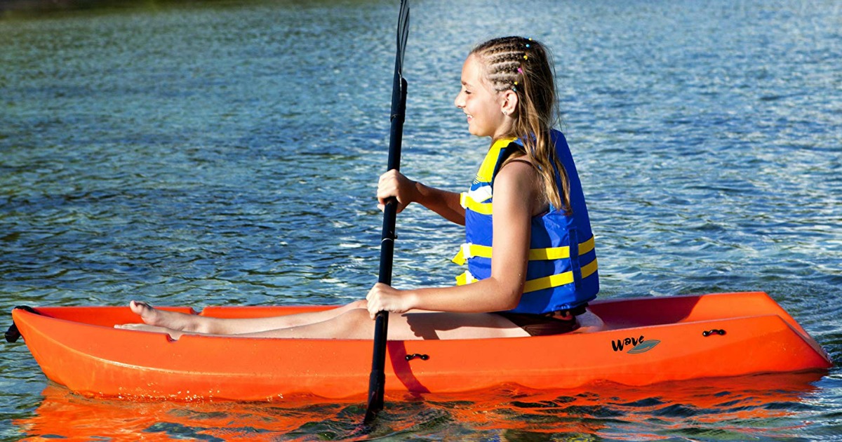 Lifetime 6' Youth Kayak w/ Paddle Only 72.37 Shipped