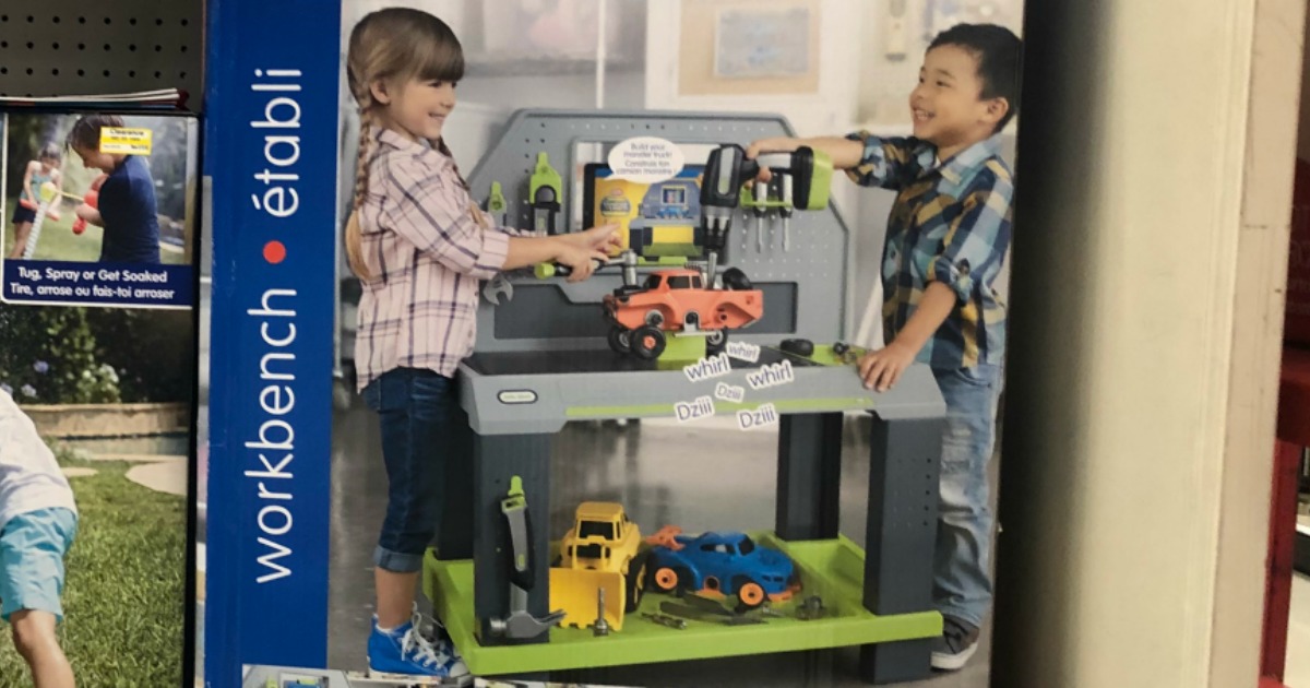 little tikes construct and learn workbench