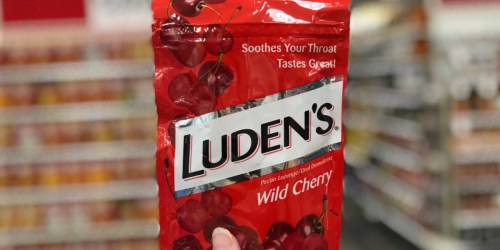 Luden’s Wild Cherry Throat Drops 30-Count Bag Only $1 Shipped at Amazon