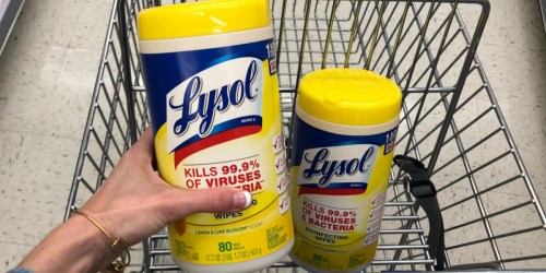 Amazon: 320 Lysol Disinfecting Wipes Only $9.10 Shipped (Great to Donate to Schools)