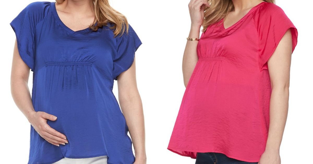 Up to 90 Off Maternity Apparel + Free Shipping for Kohl's Cardholders