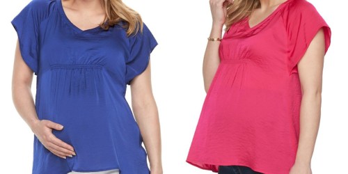Up to 90% Off Maternity Apparel + Free Shipping for Kohl’s Cardholders