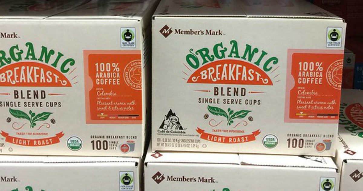Sam's Club Member's Mark Organic K-Cups 100-Count Only $ (Just 33¢ Per  K-Cup)