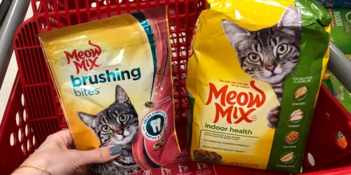 New Meow Mix Cat Food & Treats Coupons = BIG Savings at Target
