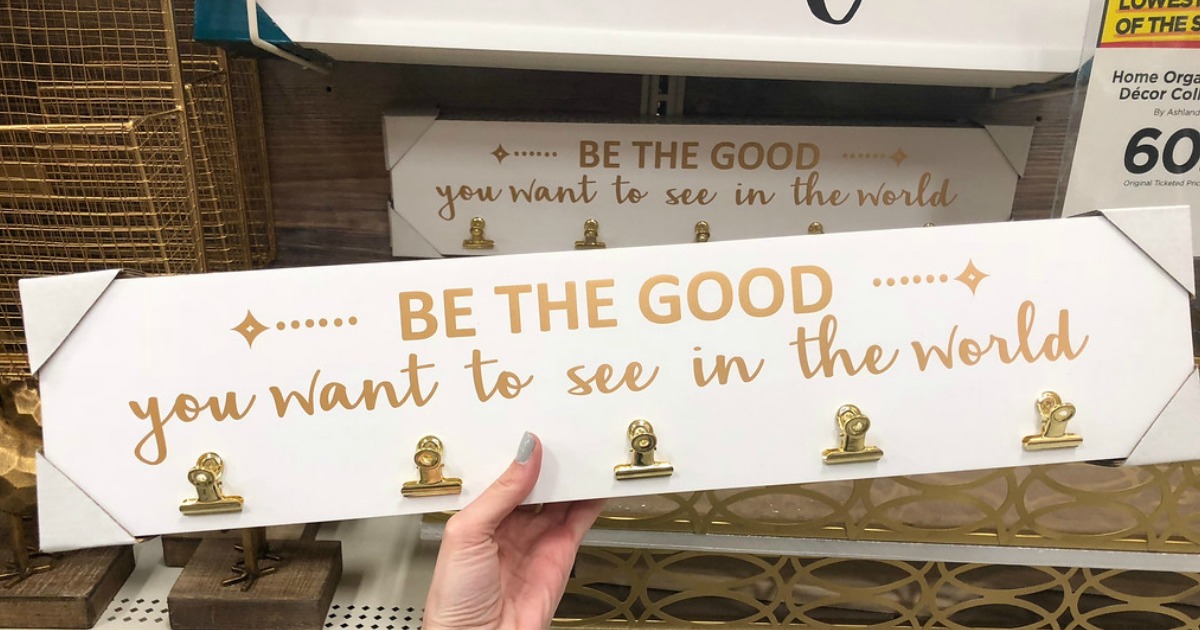 Over 65% Off Wall Decor Signs at Michaels By Combining Promo Codes with