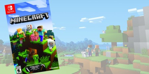 Minecraft Nintendo Switch Game Only $19.99 (Regularly $30)