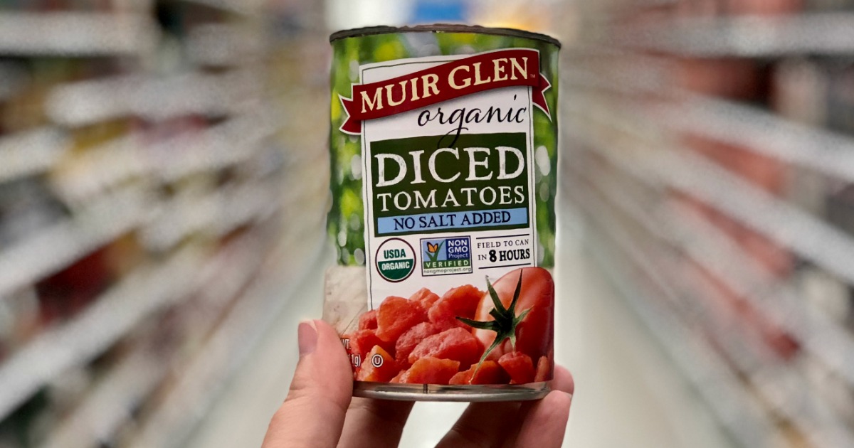 Muir Glen Organic Canned Tomatoes Only 50¢ at Target