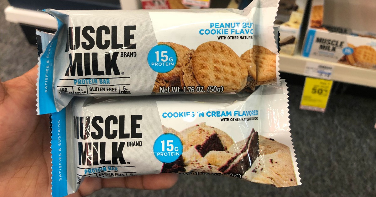 5 in New Muscle Milk Coupons = Protein Bars Just 65¢ Each at CVS