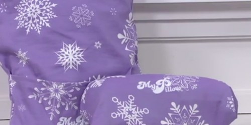 QVC: MyPillow Holiday Roll & Go Travel Pillows 2-Pack Just $29.86