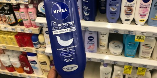 $2/1 NIVEA In-Shower Body Lotion Coupon = 75% Off After CVS Rewards (Starting 9/9)