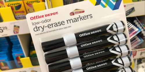 Dry-Erase Markers 5-Pack ONLY 70¢ & More Deals at Office Depot/OfficeMax