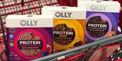 Olly Protein Bar 4-Packs Only $2.60 After Cash Back at Target (Regularly $8)