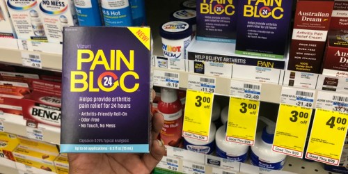 PainBloc24 Topical Pain Relief Only $3.29 at CVS (Regularly $11.29)